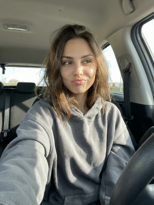 [Foto] Selfie no carro